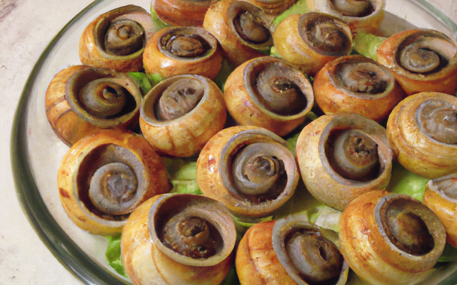 Les escargots de Champagne pris en croûte de pain