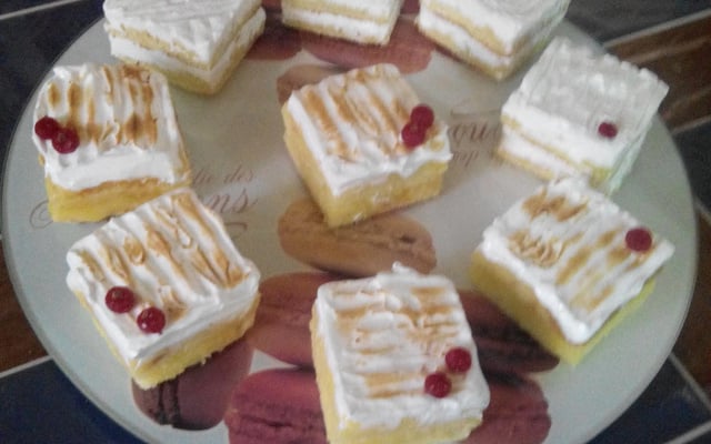 Carrés au citron généreux