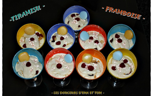 Tiramisu à la framboise inratable