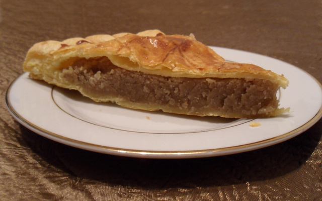 Galette des rois à la crème de marron