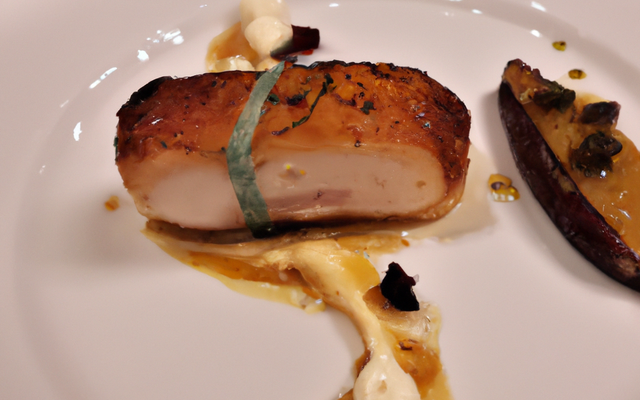 Filet de sabre à la poitrine de porc fumée et au brie