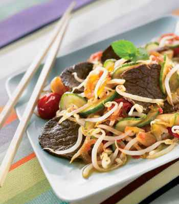 Bœuf croustillant à l'orange