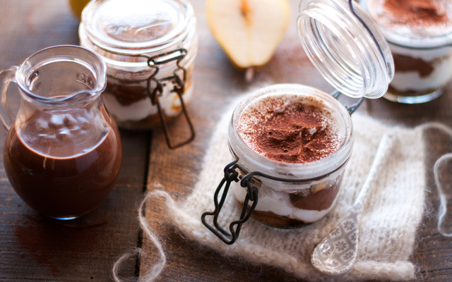 Tiramisu sans lait Poire & Chocolade