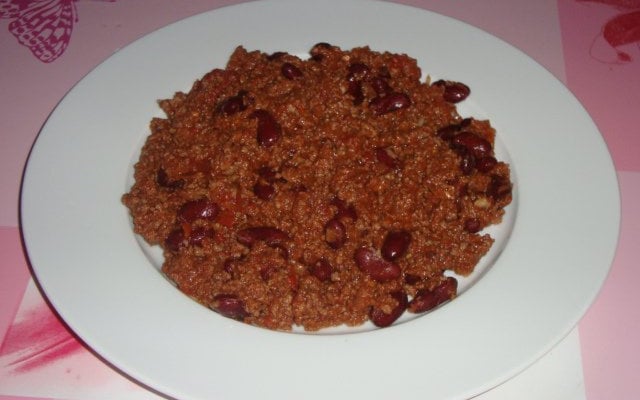 Chili au bœuf