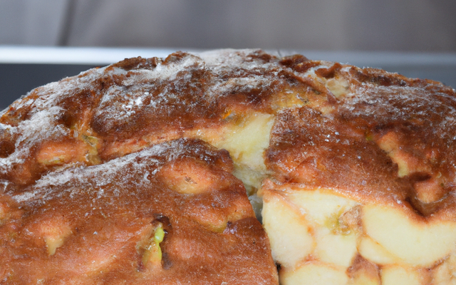 Cake pomme raifort