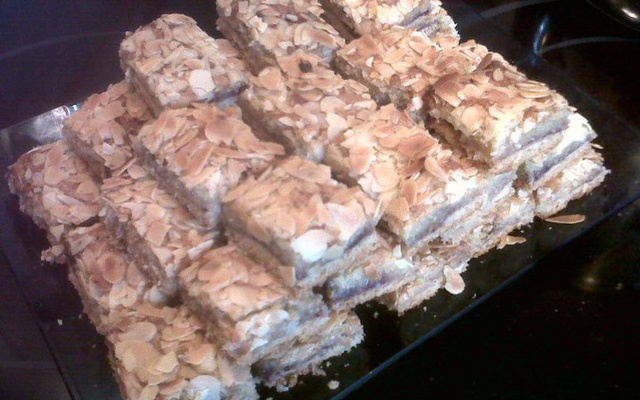 Carrés aux amandes effilées