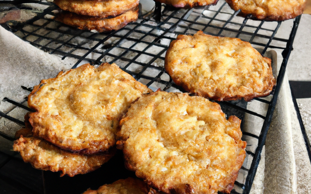 Biscuits coco au sirop d'érable