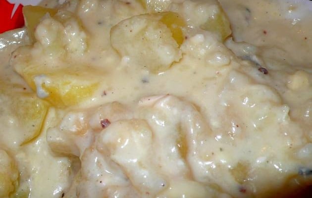 Chou-fleur au Roquefort