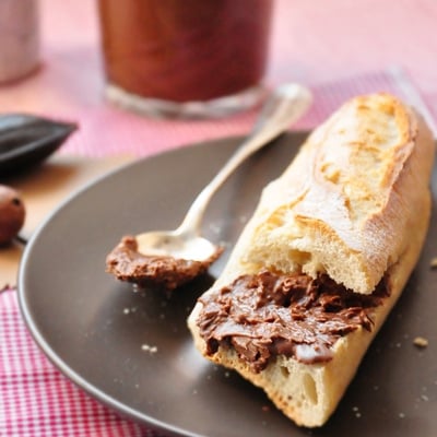 Pâte à tartiner croustillante au chocolat