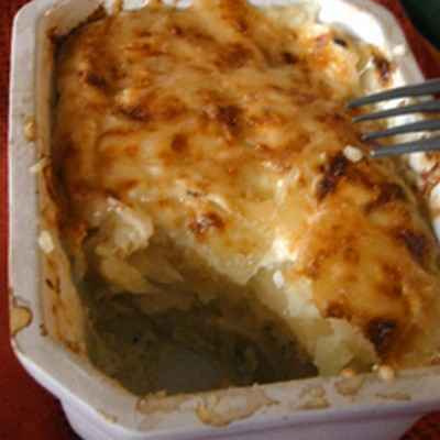 Gratin dauphinois au beurre salé