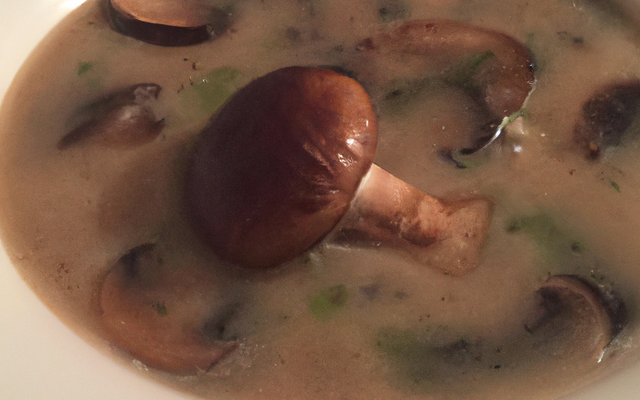 Potage de cèpes