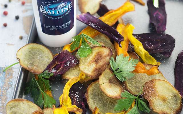 Chips aux 3 carottes et pommes de terre