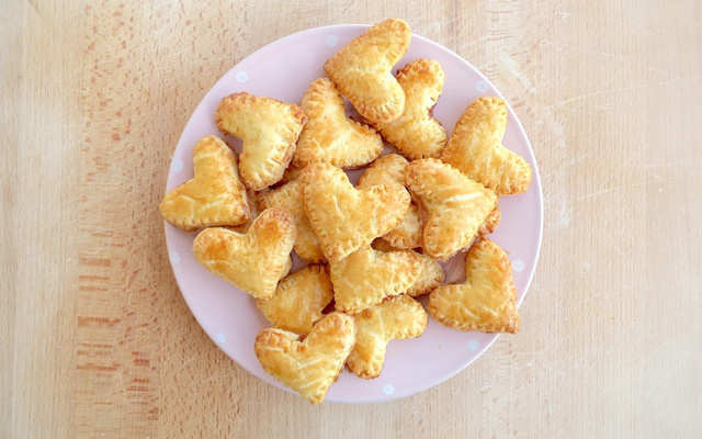 Mini pies Saint-Valentin
