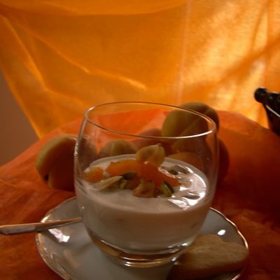 Verrine aux abricots