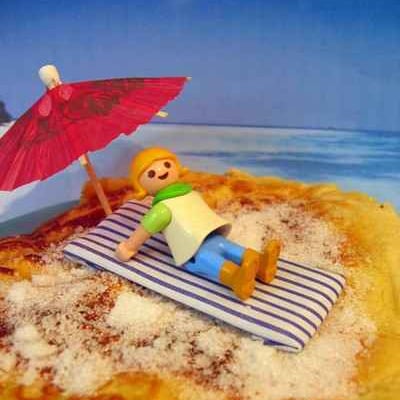 Omelette à la farine