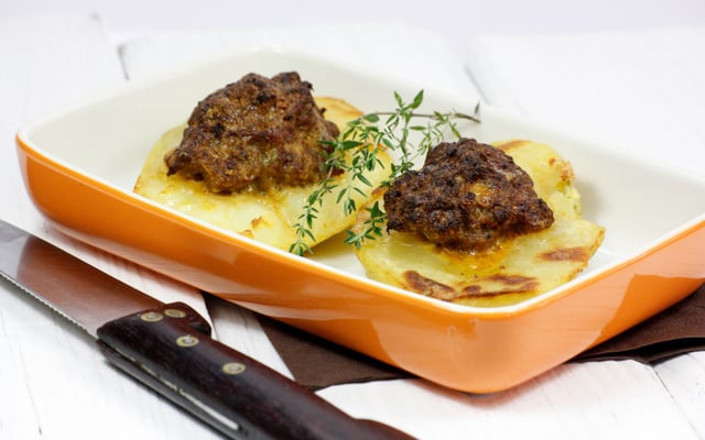 Pommes de terre farcies de grand-mère