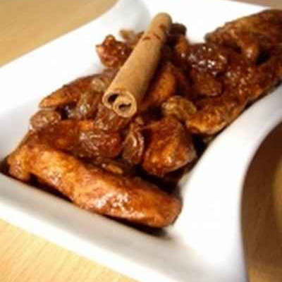Poulet à la cannelle