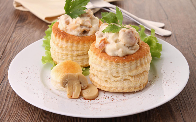 Bouchées à la reine maison