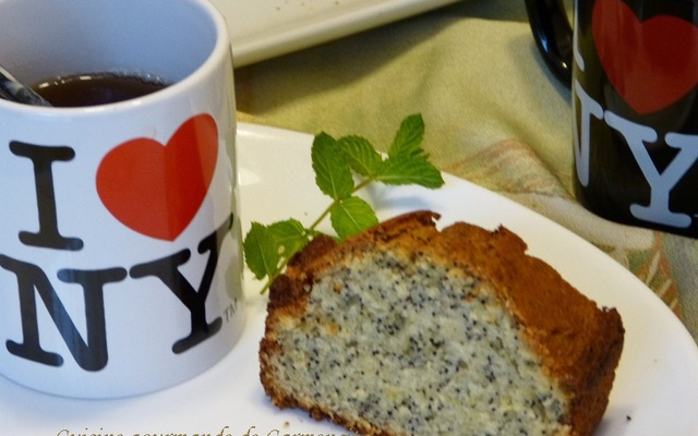 Cake citron graines de pavot