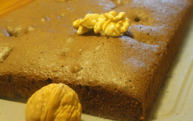 Brownies aux noix et à la poudre d'amande