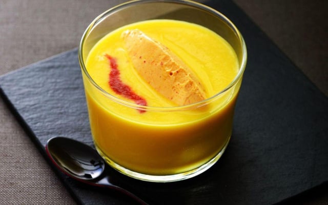 Velouté de patates douces et Selles-sur-Cher