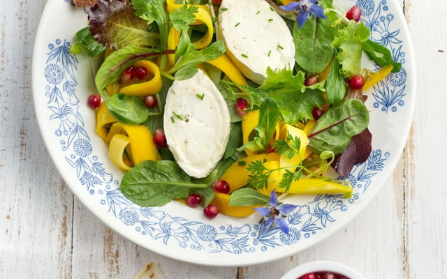 Salade de mangue et Mini Caprice