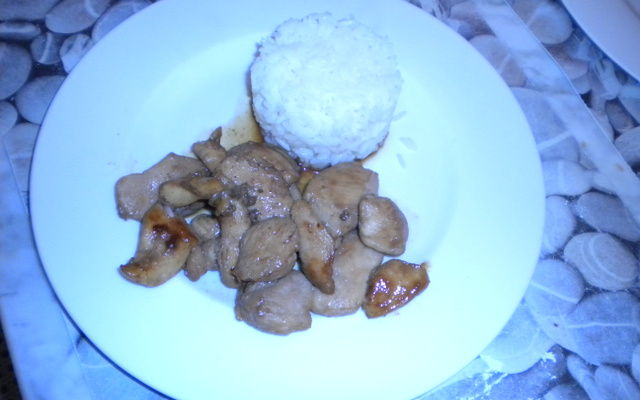 Poulet passionnément asiatique