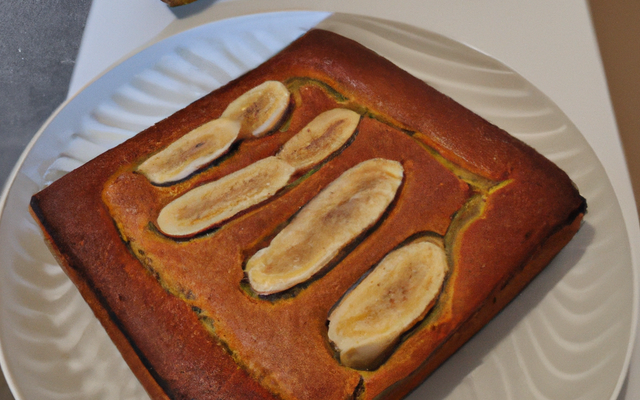 Gâteau Moelleux Banane et pâte à tartiner
