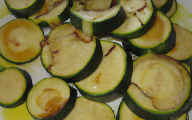 Courgettes au vinaigre