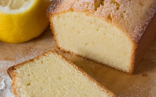 Cake au citron jaune