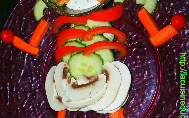 Le squelette de légumes