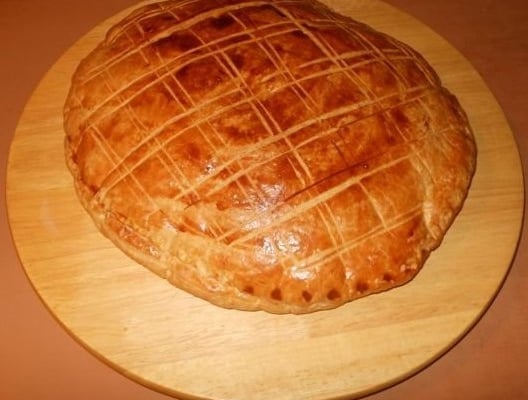 Galette des rois aux deux crèmes