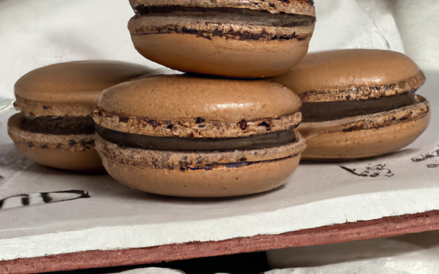 Macarons au chocolat classiques
