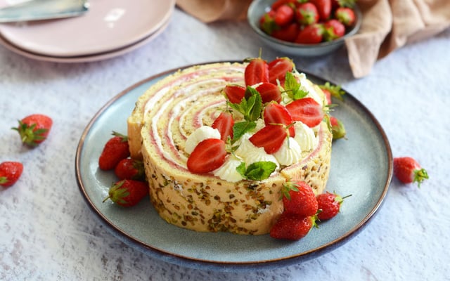 L'incroyable roulé à la fraise