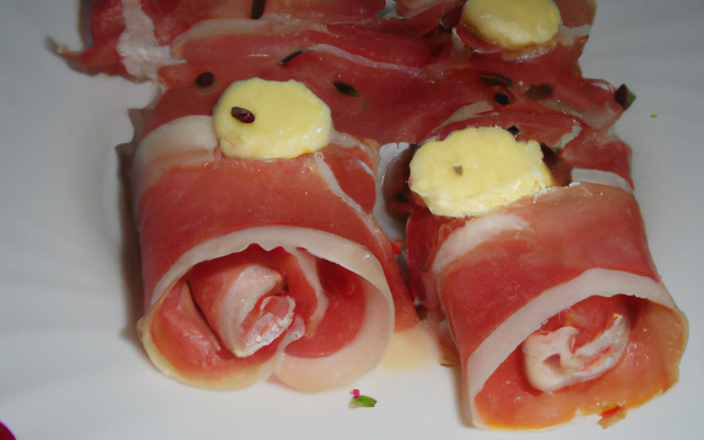 Papillon au jambon