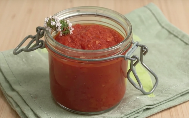 Sauce tomate pour pizza