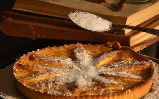 Tarte sucrée salée à la fourme d'Ambert