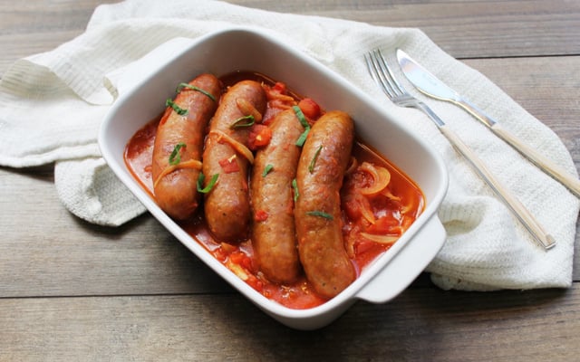 Rougail saucisse au gingembre frais