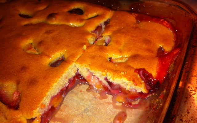 Gâteau aux prunes maison