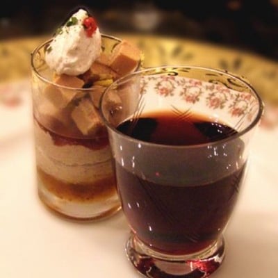 Bavarois de foie gras aux épices douces