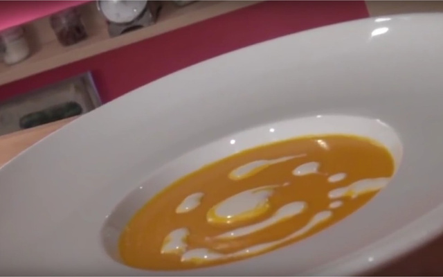 Soupe de potiron à la citronnelle