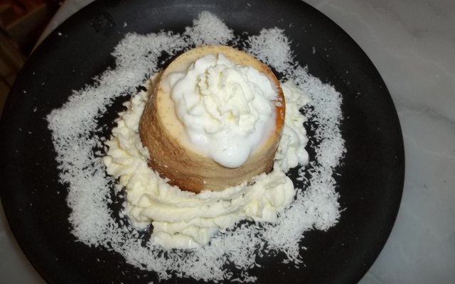 Flan coco-cannelle