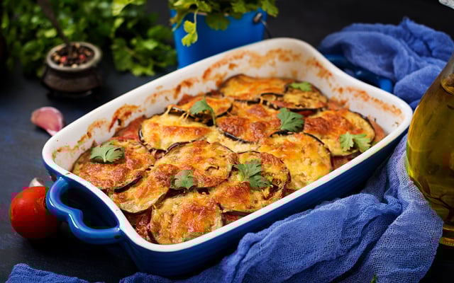 Aubergines à la parmesane