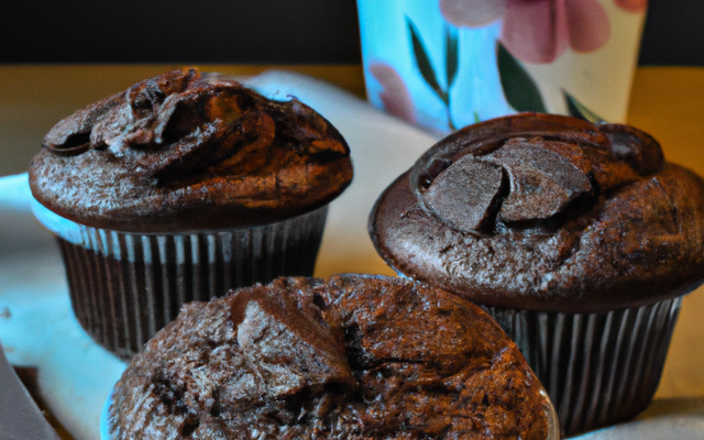 Cupcakes savoureux au chocolat