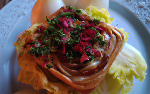 Tatin d endives au roquefort