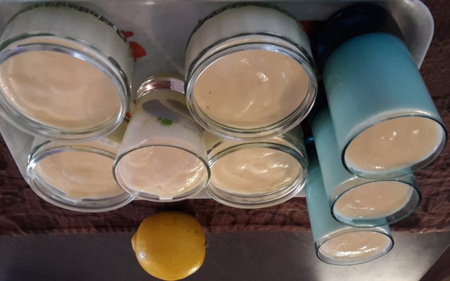 Mousse au citron trop simple