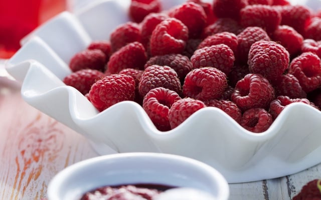 Confiture de framboises