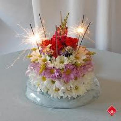 Gâteau chocolat et caramel salé