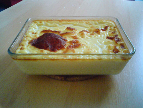 Crème aux œufs familiale et traditionnelle