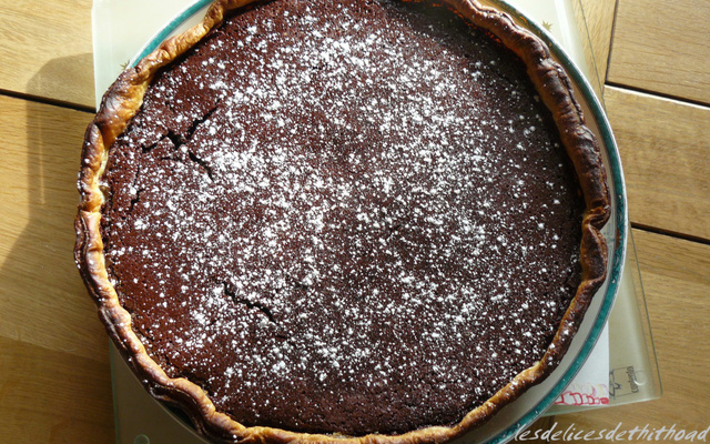 Tarte choco-cannelle